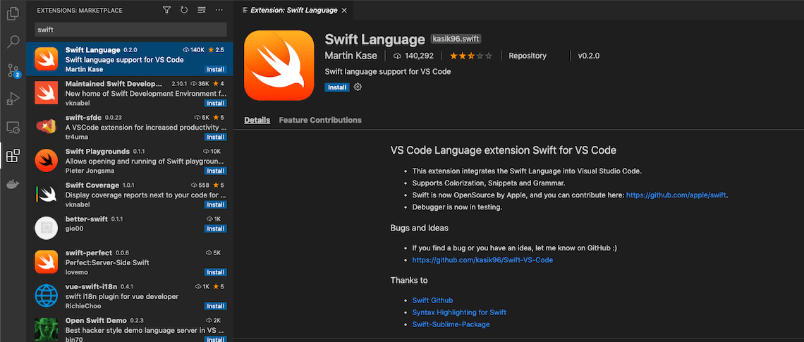 swift extension