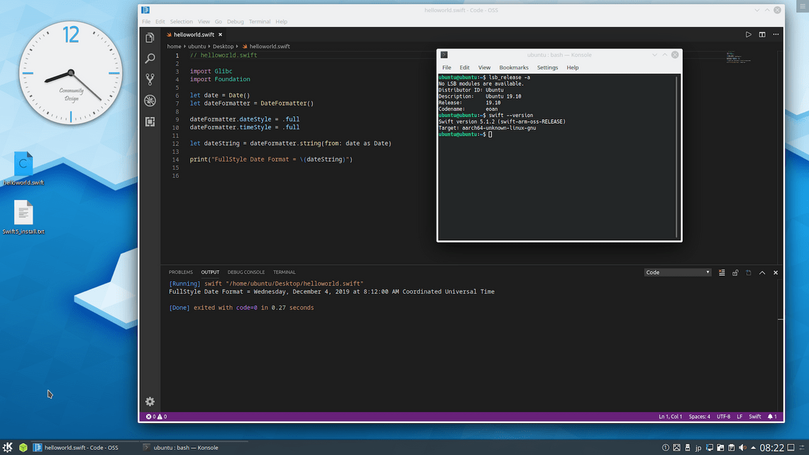 vscode rpi4